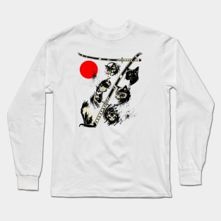 Seven cats Long Sleeve T-Shirt